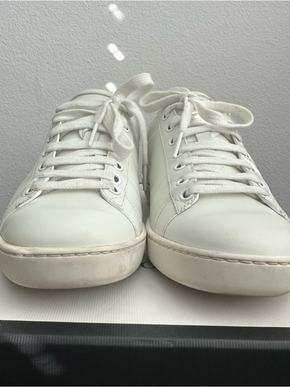 Gucci Ace Perforated Interlocking G Sneakers Size: 37 - Picture 3 of 16